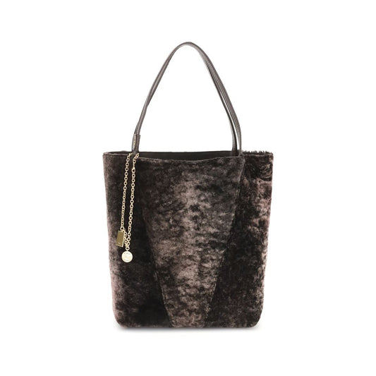Brown Lamb Ovis Aries Aries Shoulder Bag