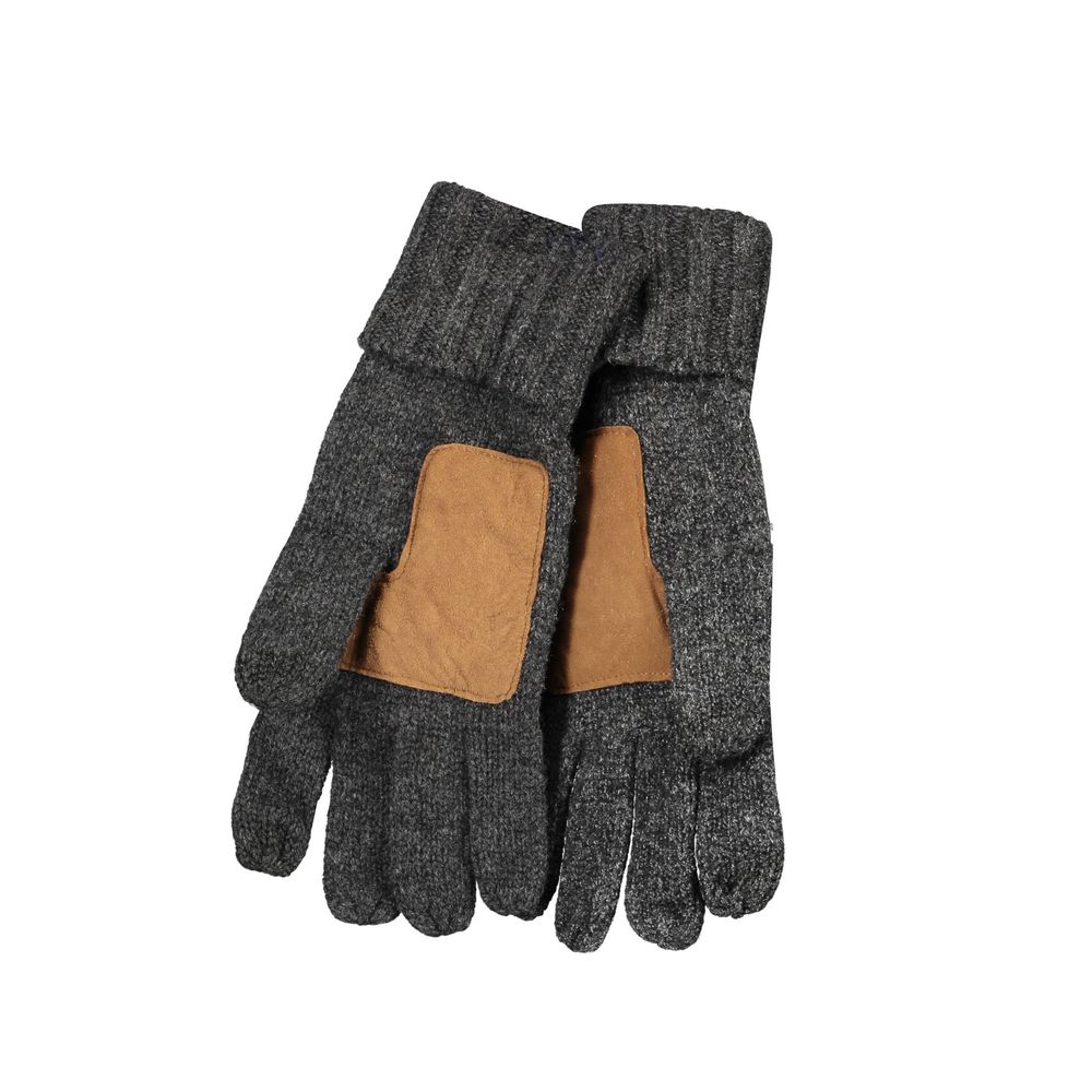 Grigio Wool Men Glove