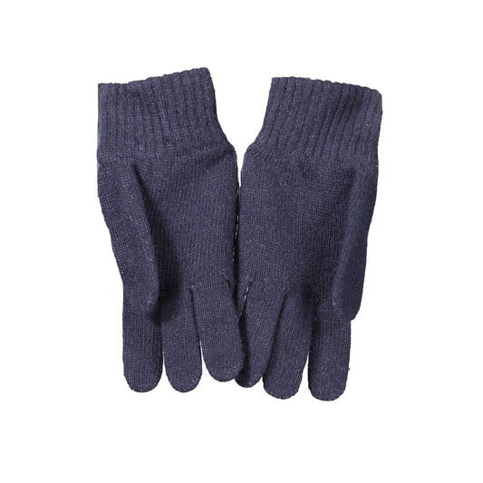 Blue Wool Men's Glove
