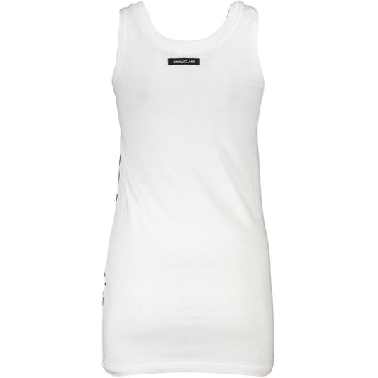 White Cotton Tank Top