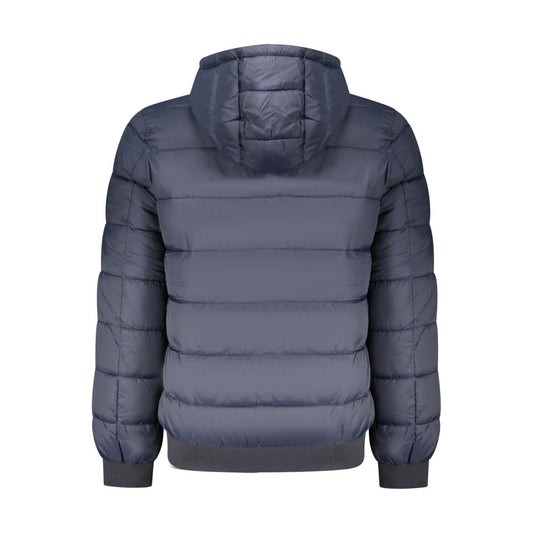 Blue Polyamide Jackets & Coat