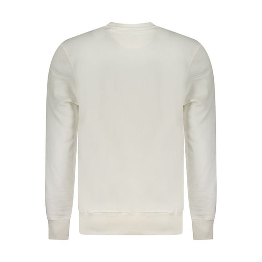 White Cotton Men's Sweatshirt