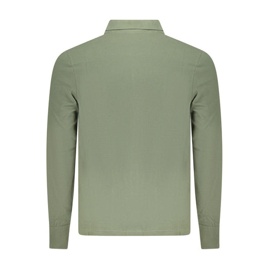 Green Cotton Polo Shirt