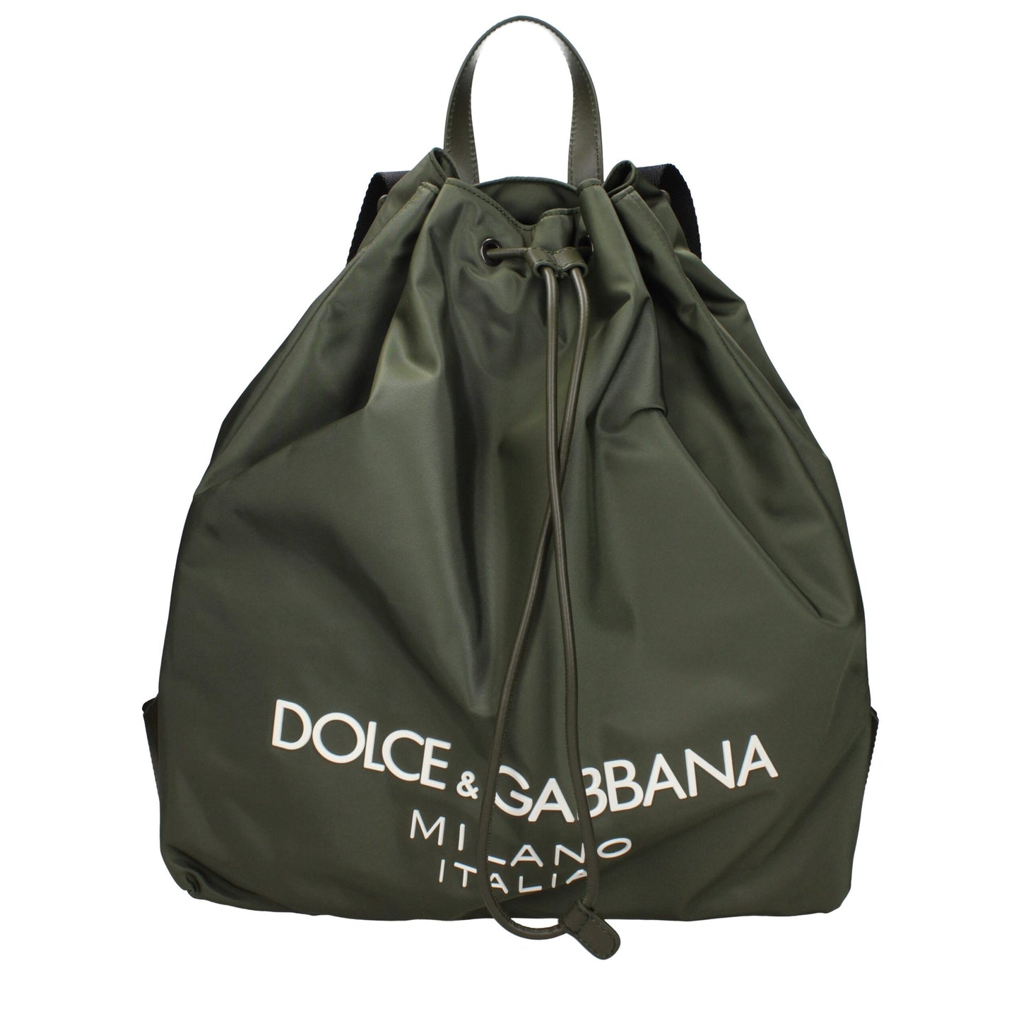 Green Nylon Backpacks
