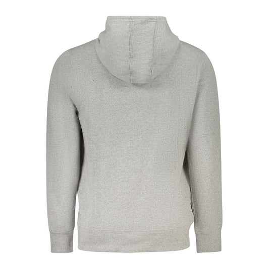 Gray Cotton Men Sweater