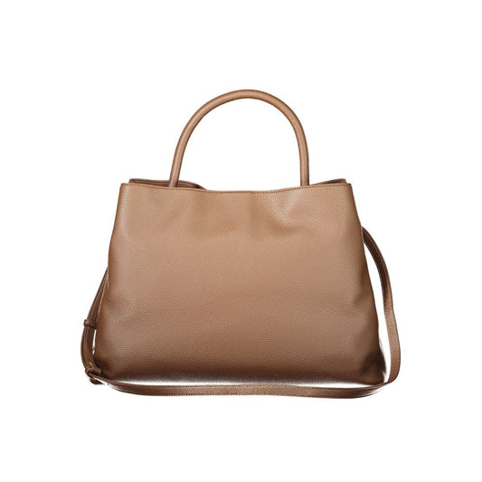 Brown Polyethylene Handbag