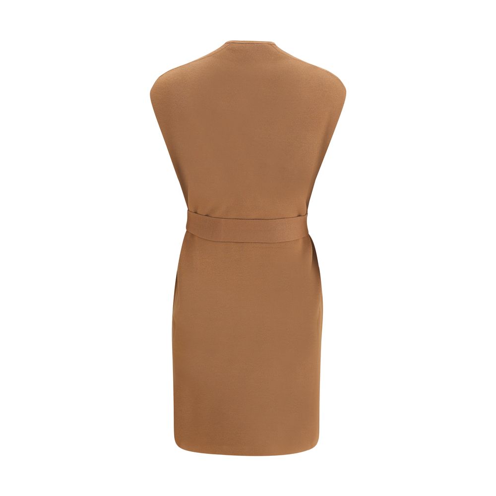 Brown Viscose Coat