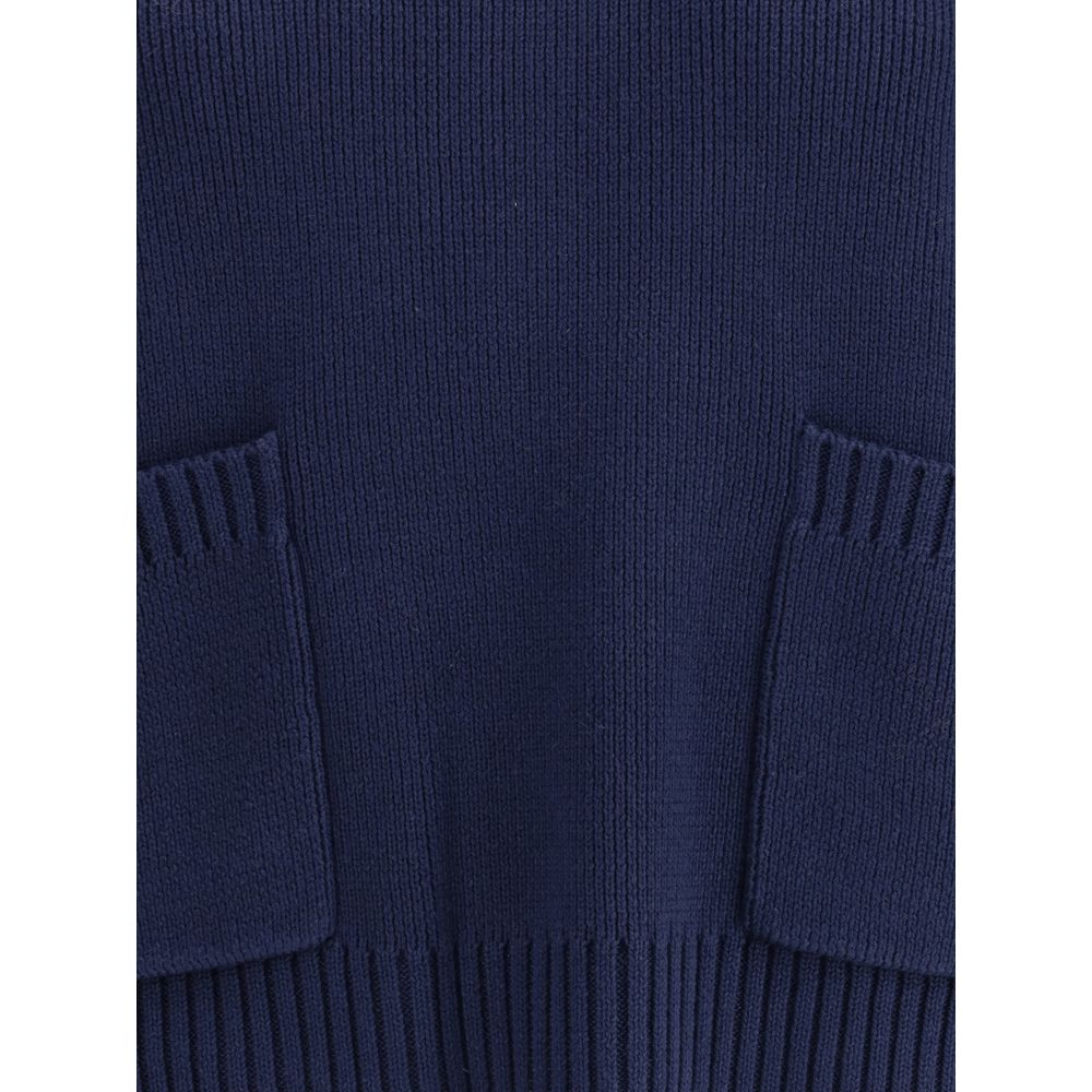 Blue Cotton Sweatshirt
