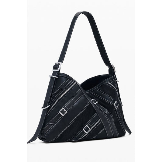 Black Polyethylene Handbag