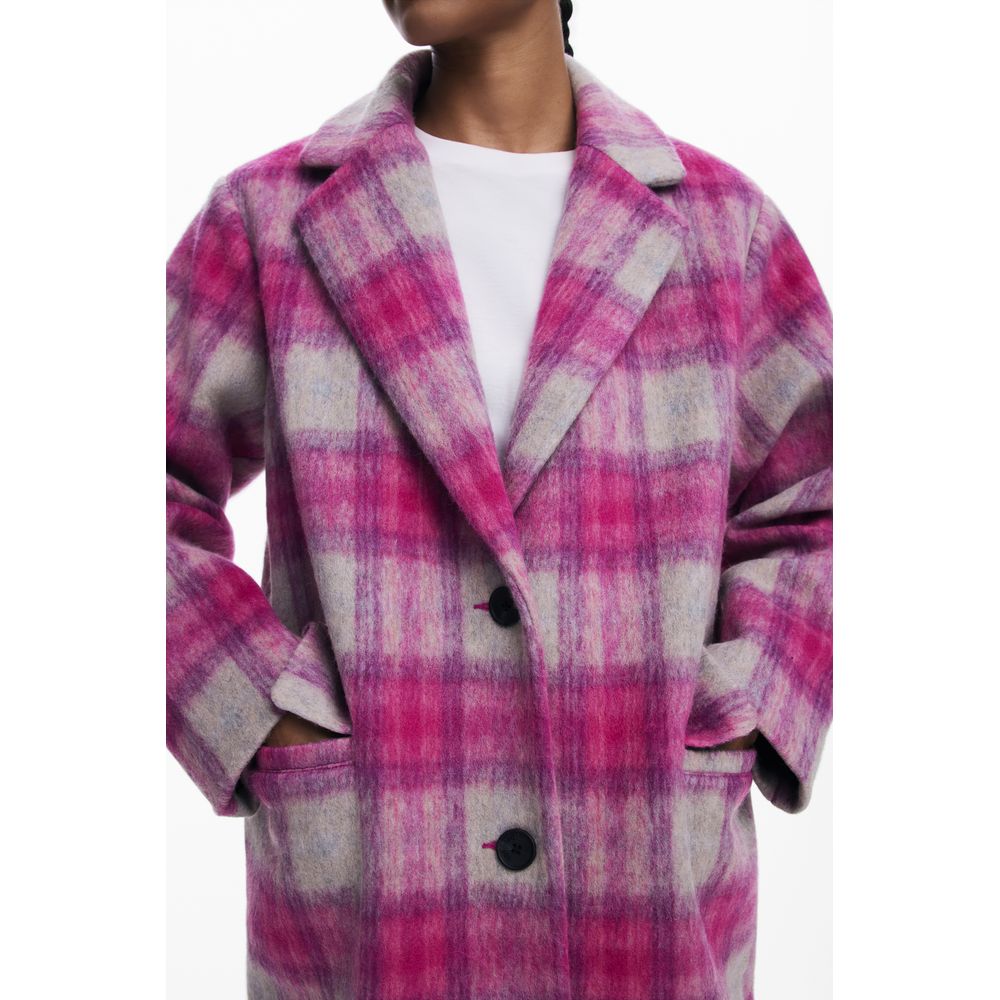 Pink Wool Jackets & Coat