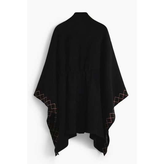 Black Polyester Sweater