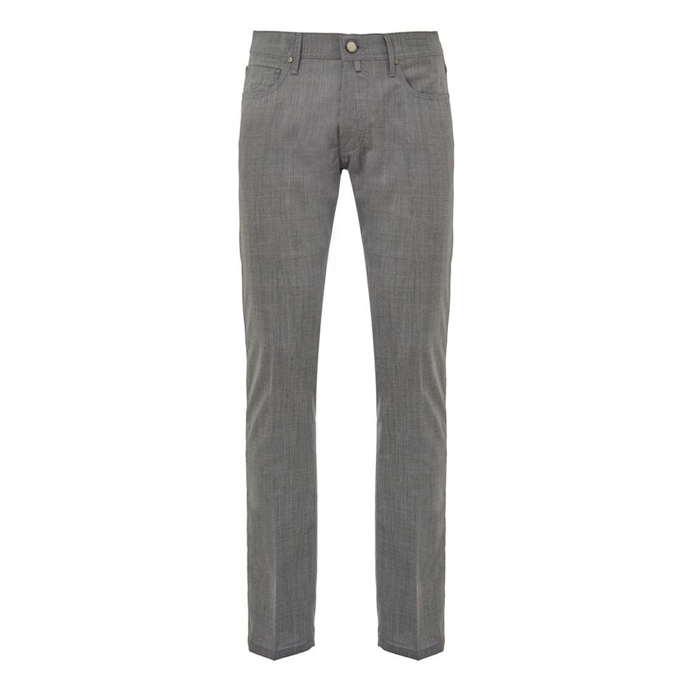 Gray Wool Pant