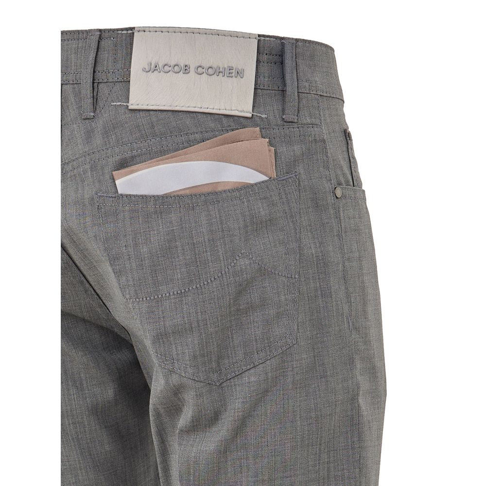 Gray Wool Pant