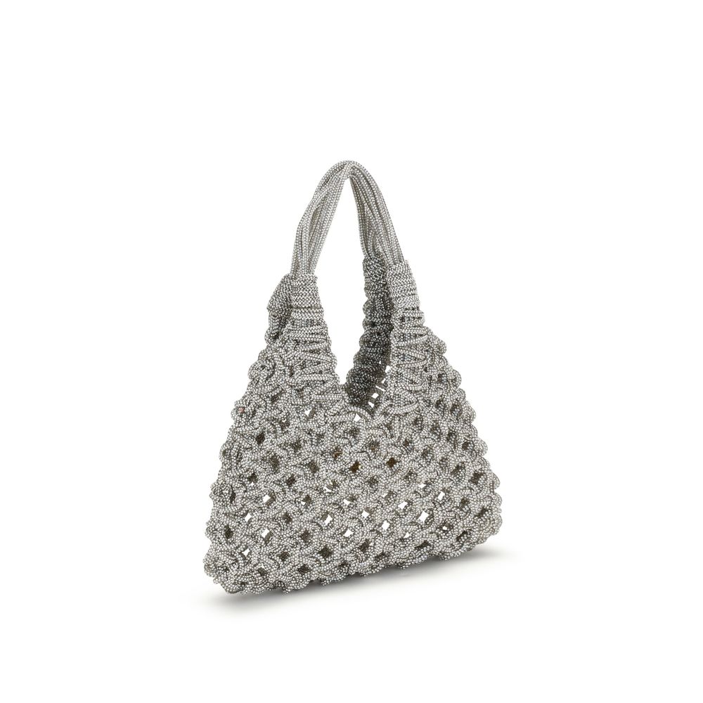 Gray Resin Handbag