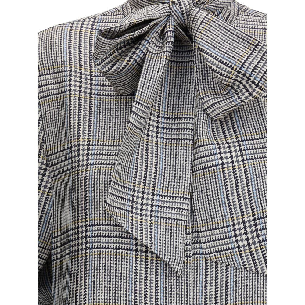 Hunting Tweed Silk Twill Shirt