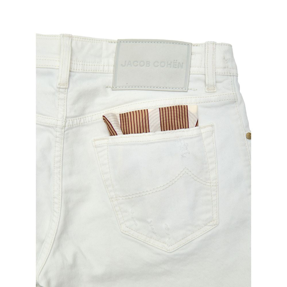 White Cotton Skinny Jean