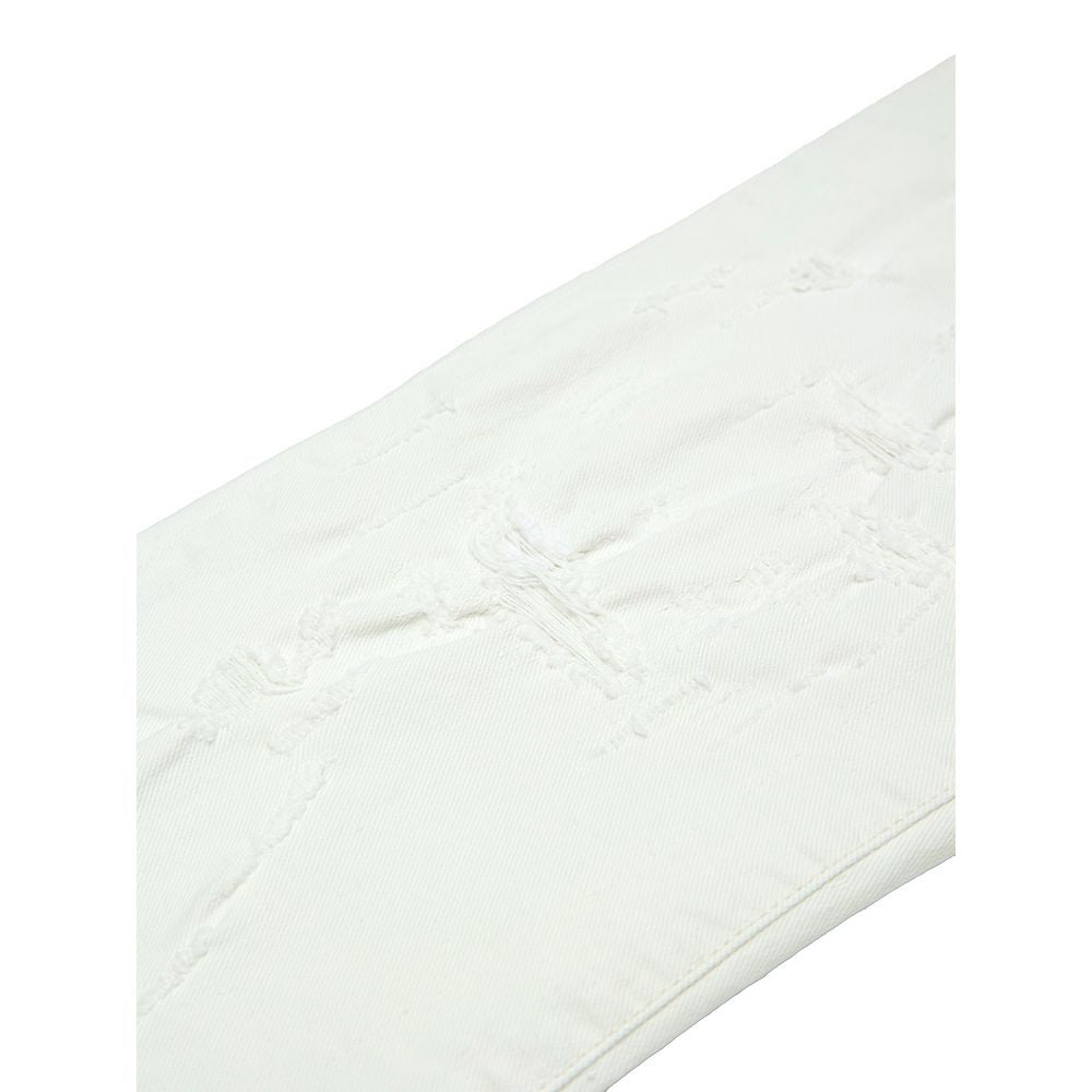 White Cotton Skinny Jean