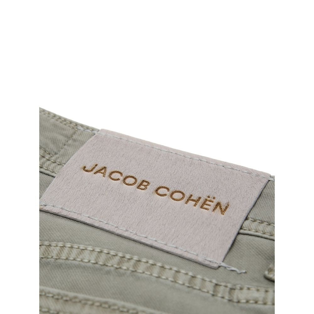 Gray Cotton Skinny Pant
