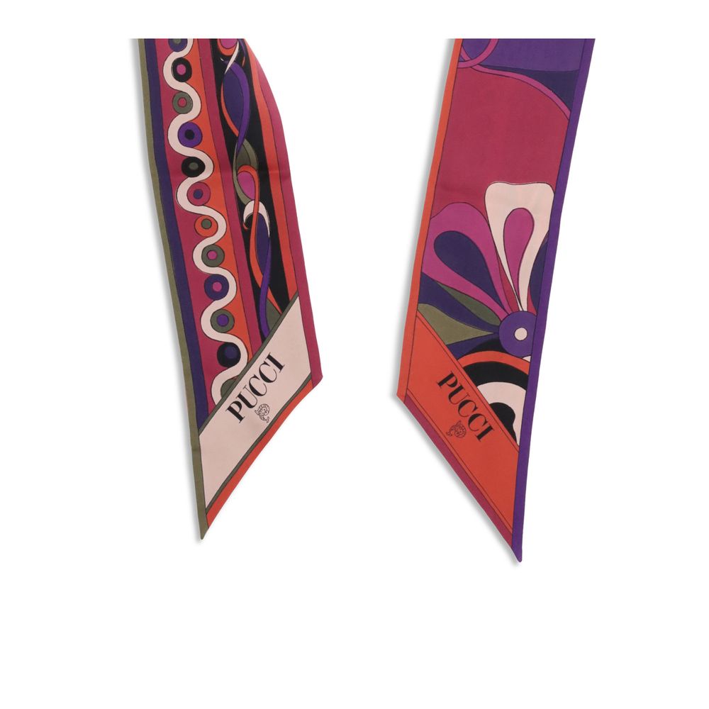 Multicolor Silk Scarf