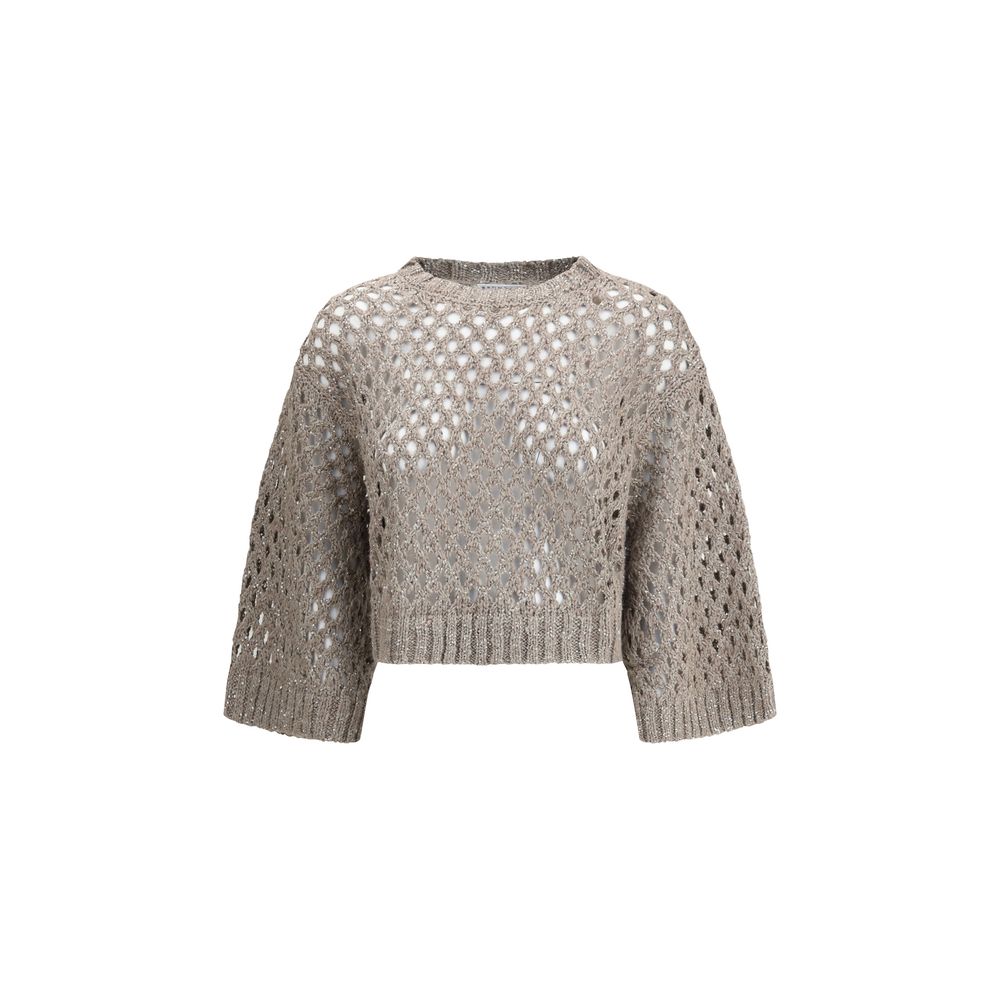 Dazzling Net Sweater