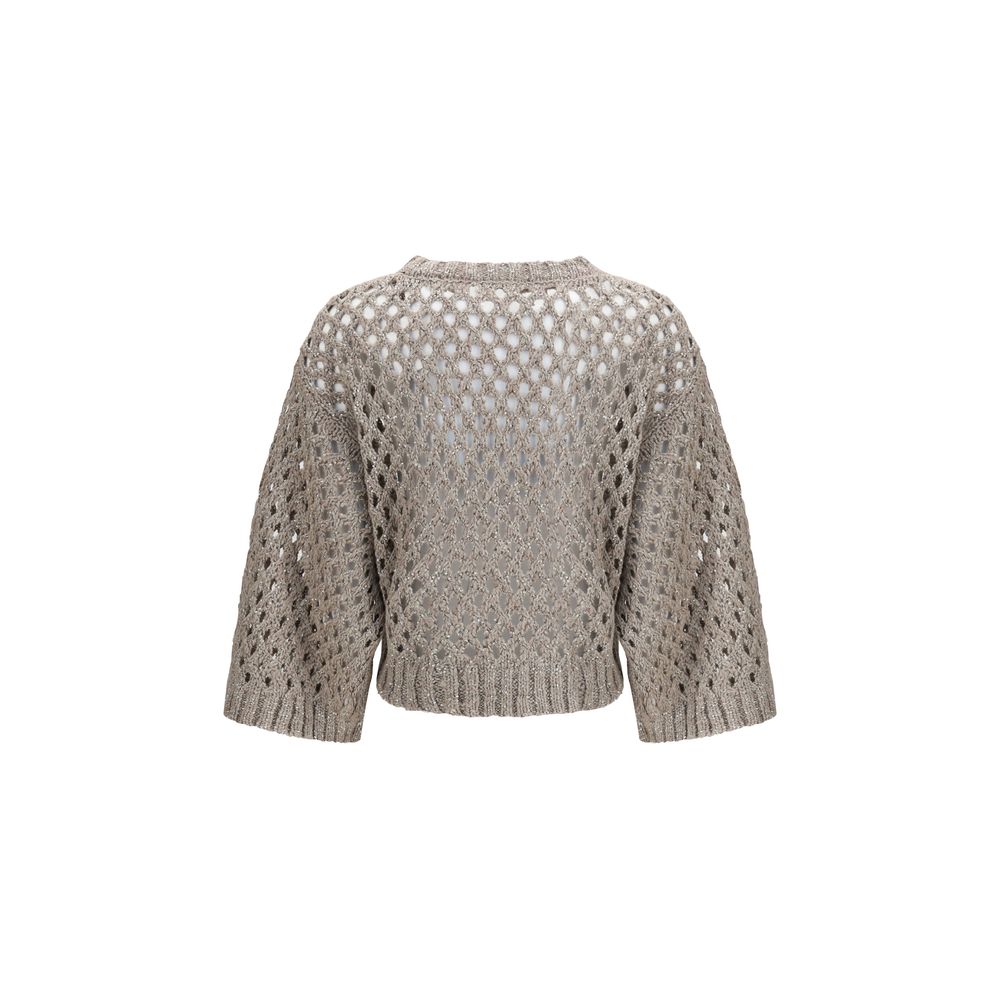 Dazzling Net Sweater