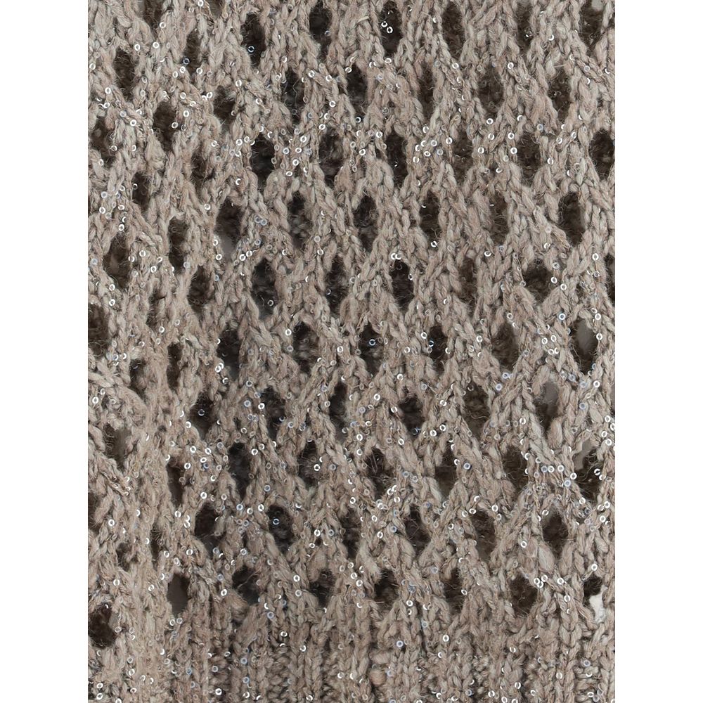Dazzling Net Sweater