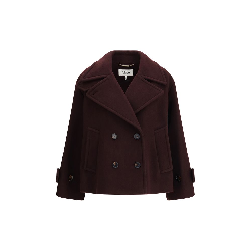 Oversized Double-Breasted Coat