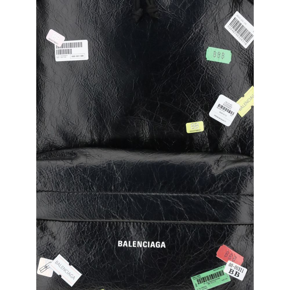 Explorer Backpack with printed stickers