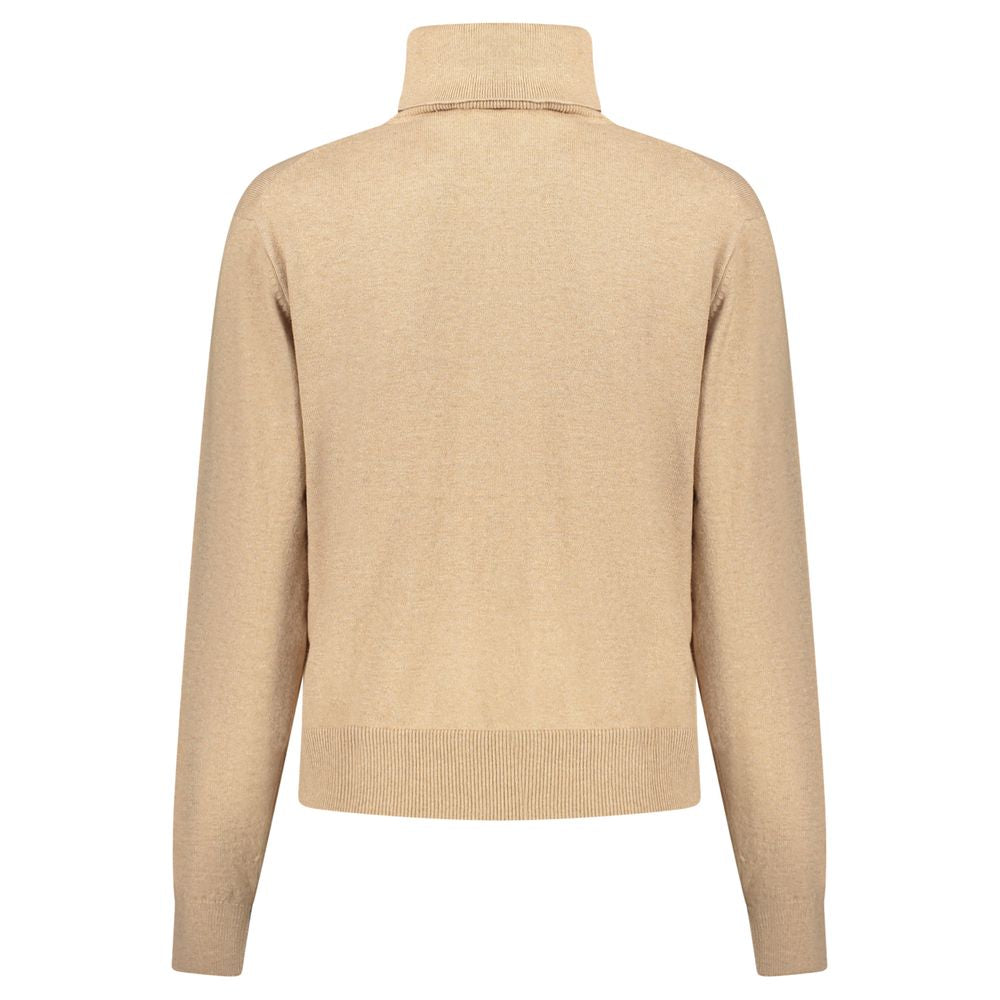 Beige Cotton Sweater