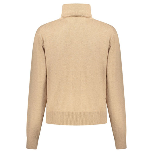 Beige Cotton Sweater