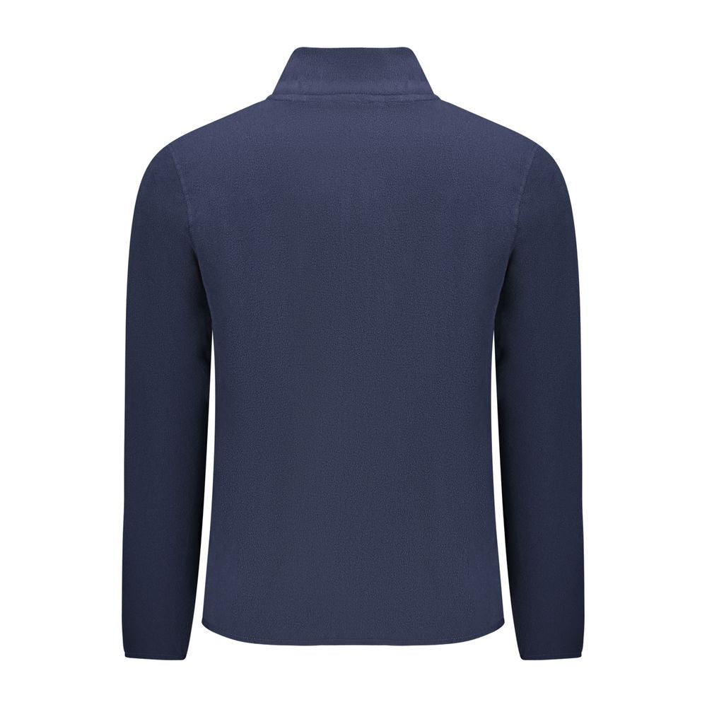 Blue Polyester Sweatshirt