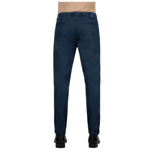 Blue Cotton Pant