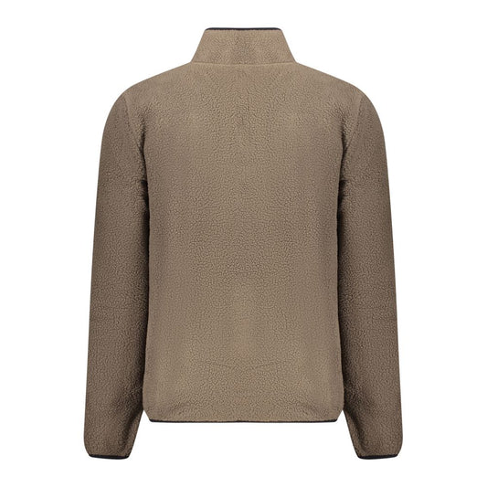 Brown Polyester Sweatshirt