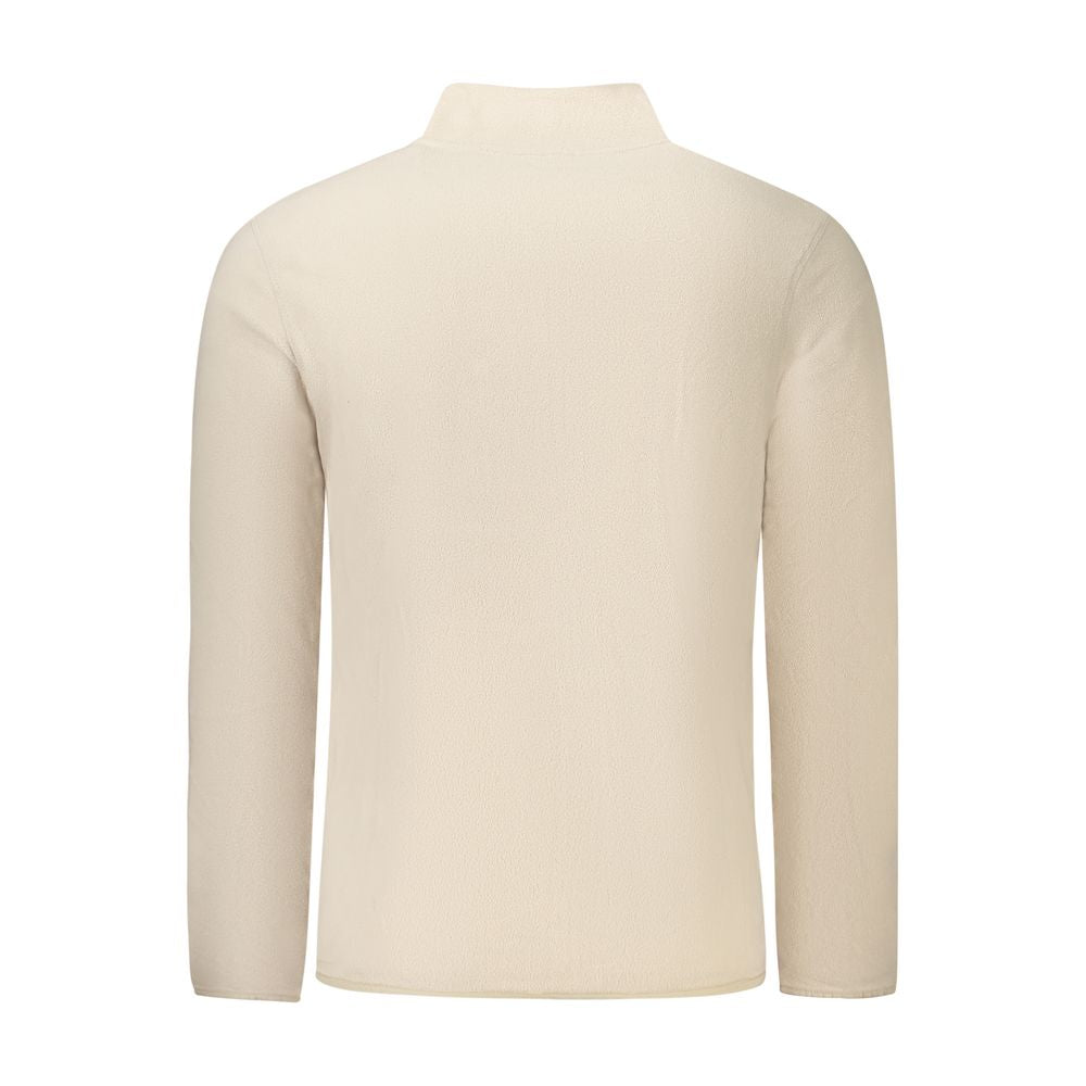 Beige Polyester Sweatshirt