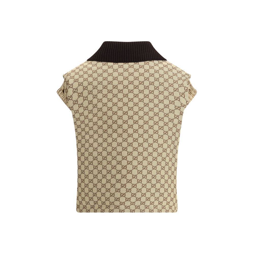 Beige Cotton Jackets And Coat