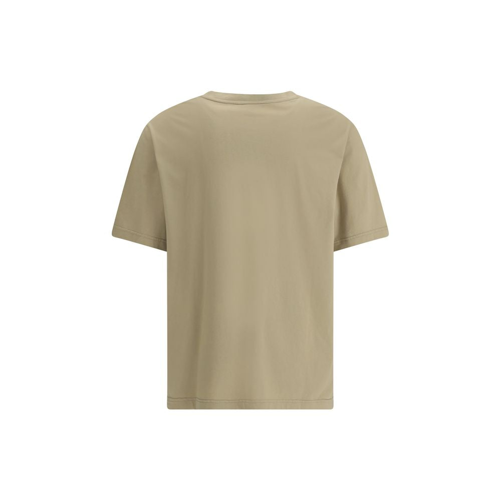 Beige Cotton T-Shirt