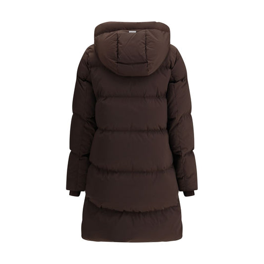 Brown Goose Down Parka