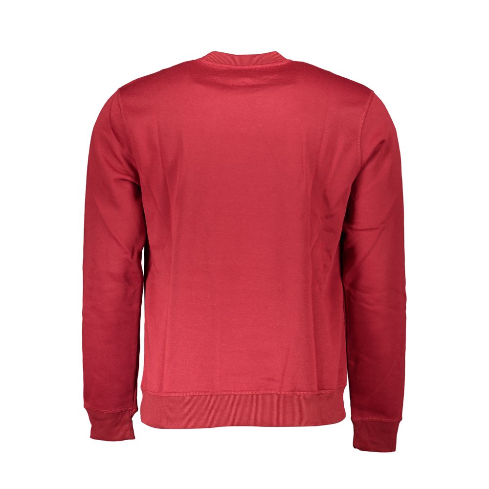 Rosso Polyester Men Sweatshirt