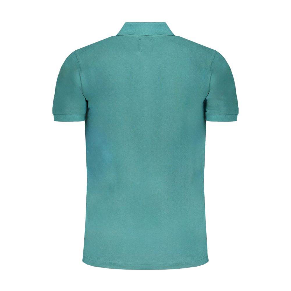 Green Cotton Polo Shirt