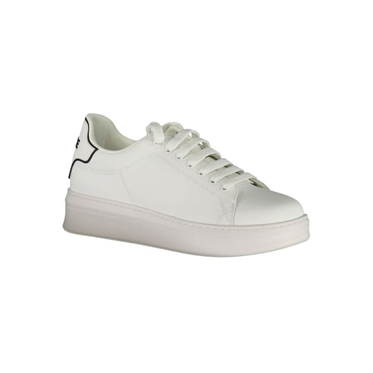 White Polyethylene Sneaker