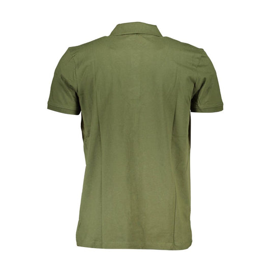 Green Cotton Polo Shirt