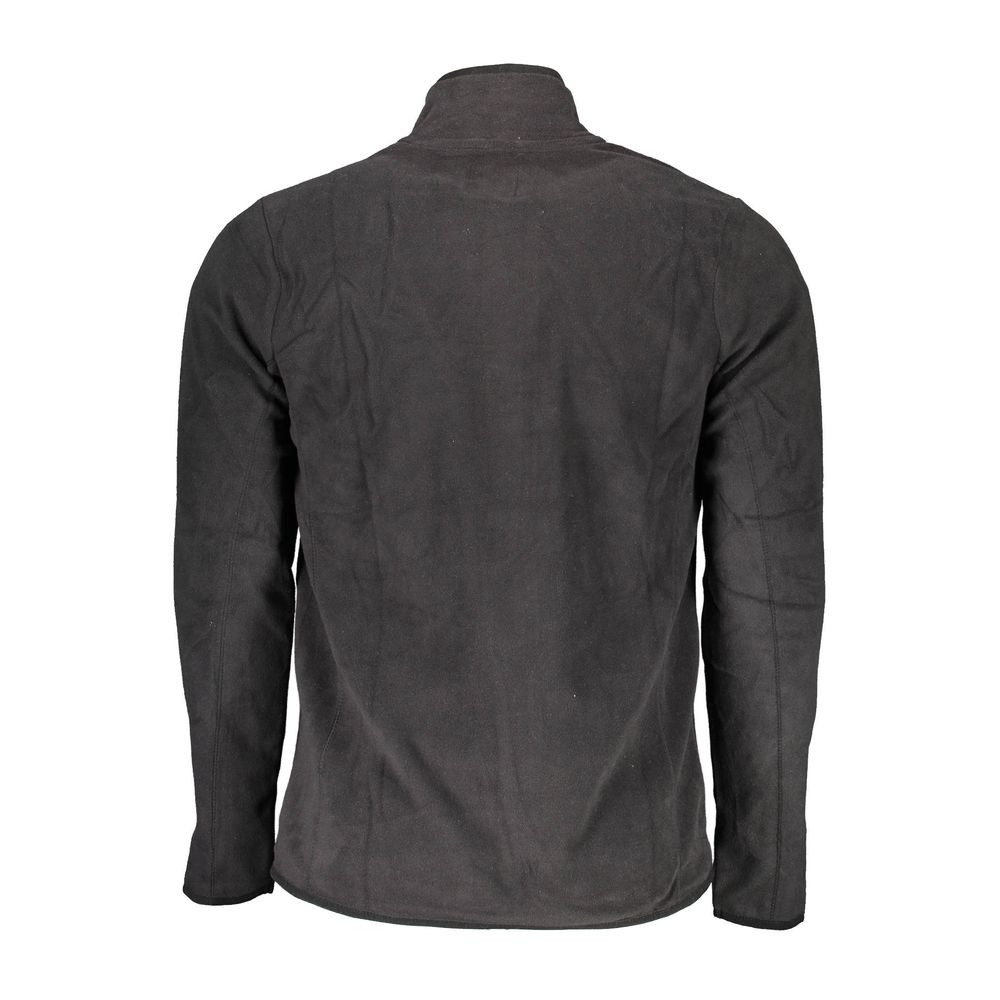 Black Polyester Sweatshirt