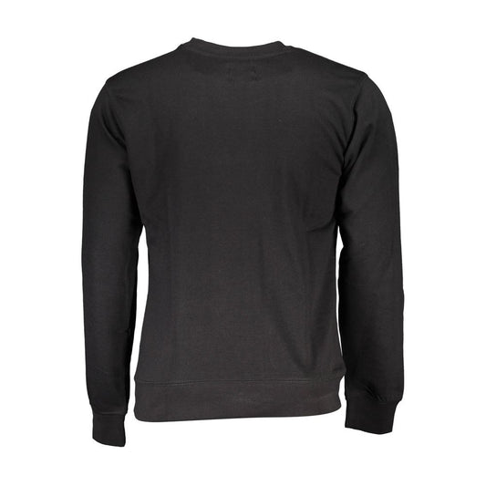 Black Cotton Sweatshirt