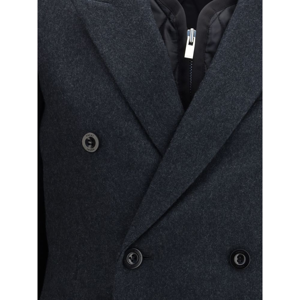 Gray Wool Coat