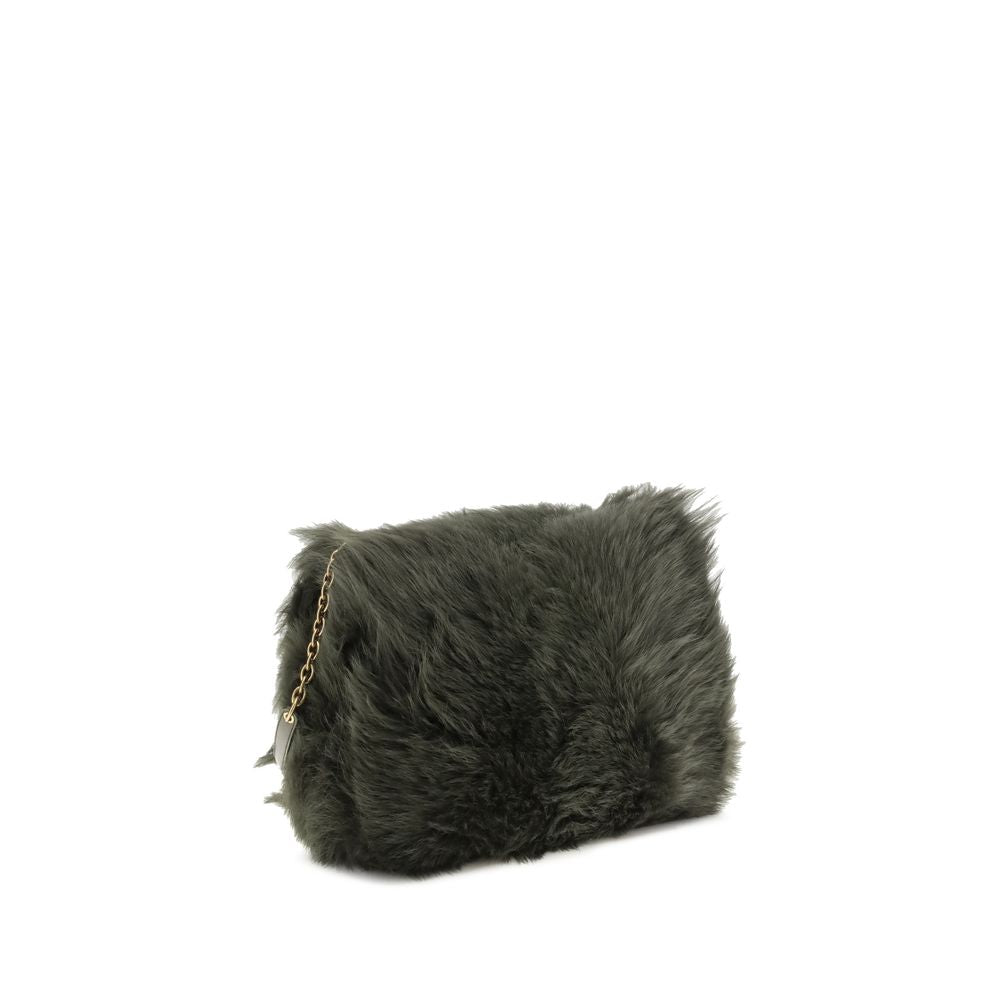 Green Lamb Ovis Aries Aries Shoulder Bag