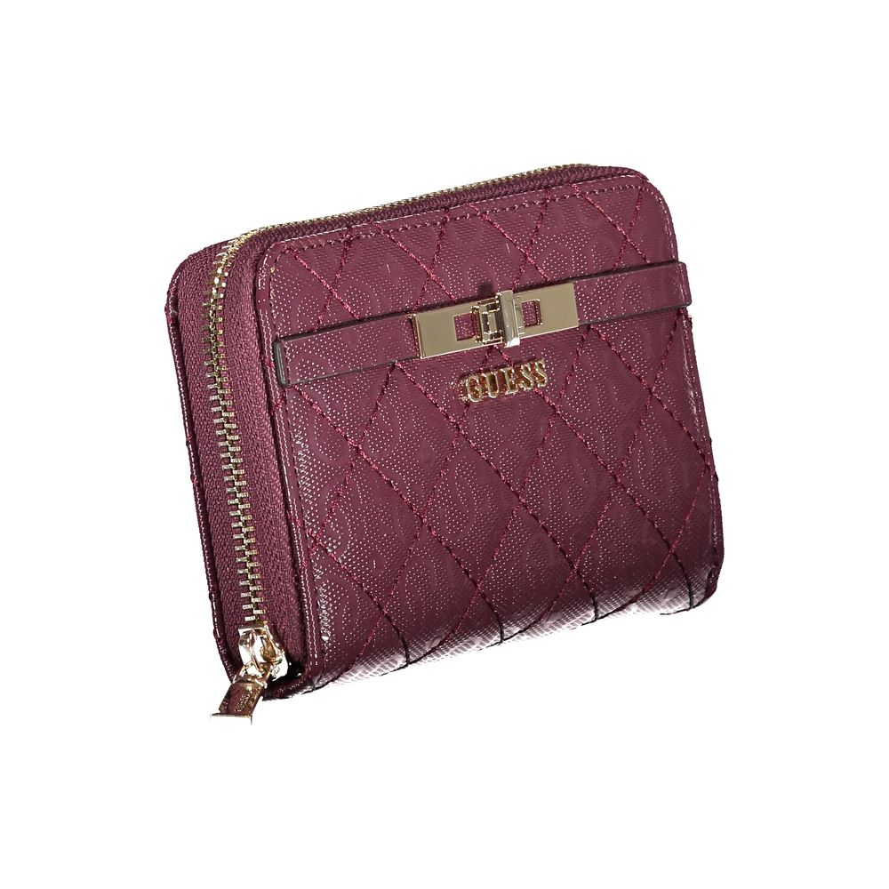 Rosso Poliuretano Women Wallet
