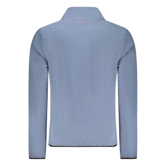 Blue Polyester Sweatshirt