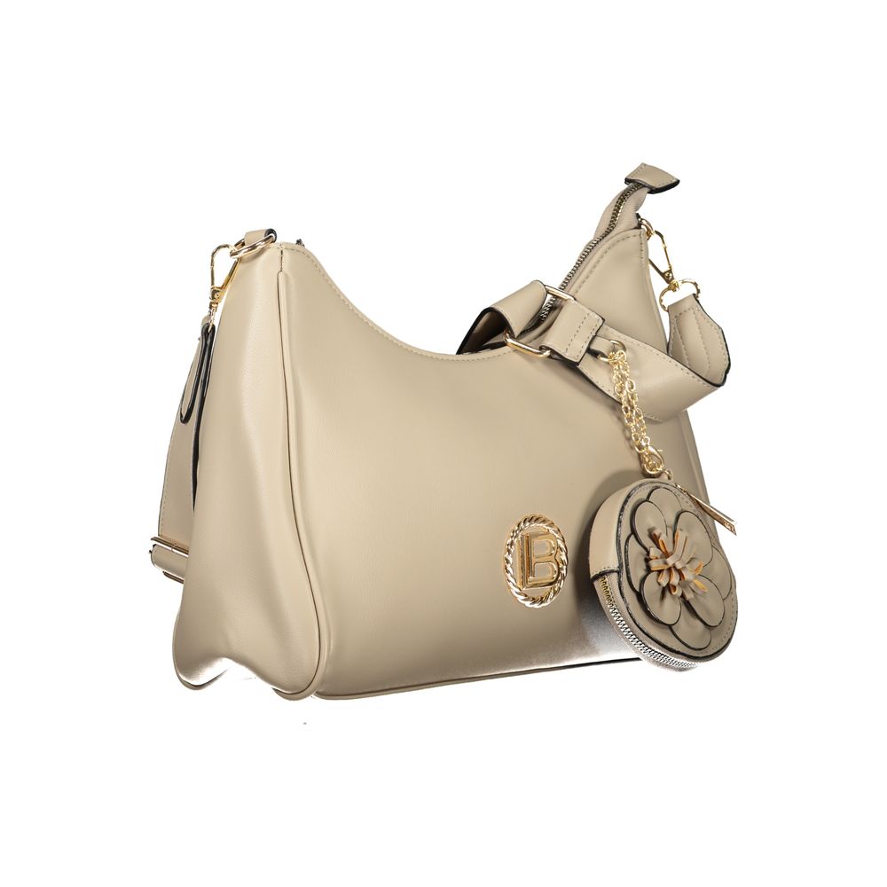 Beige Pvc Handbag