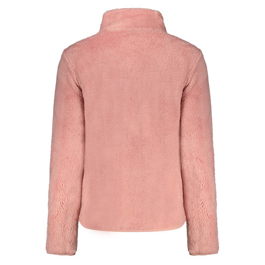 Pink Polyester Sweatshirt