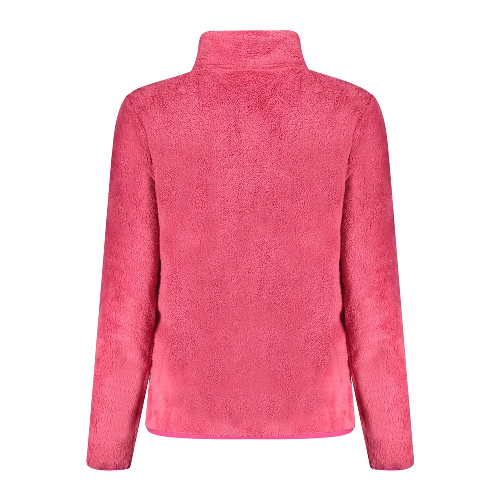 Pink Polyester Sweatshirt